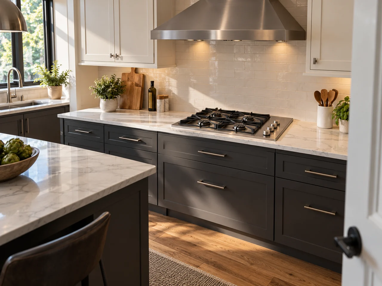 Illustration of Thermador cooktop
