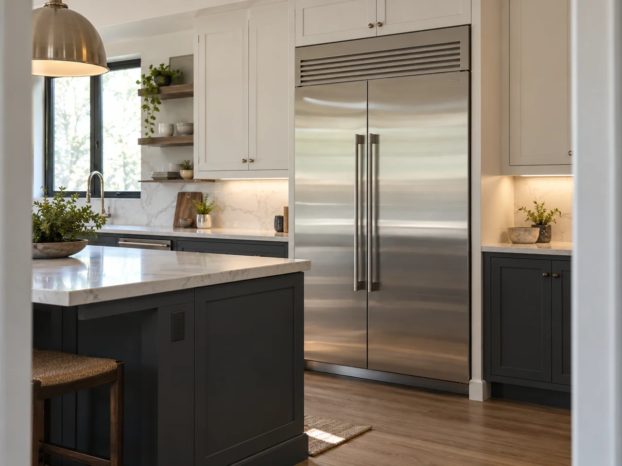 Illustration of Thermador refrigerator